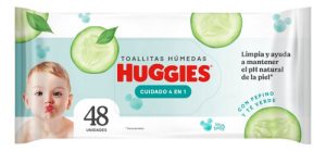 Miniatura 8 de 8 de Toallitas Húmedas Huggies 4 En 1 48 U Pack X 1