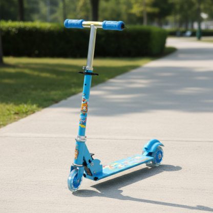 Imagen 1 de 1 de Monopatin Infantil Plegable Ruedas Con Luces Led Bebesit