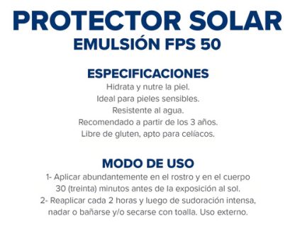 Imagen 3 de 4 de Protector Solar Dermaglós FPS30 Emulsión x 250ml