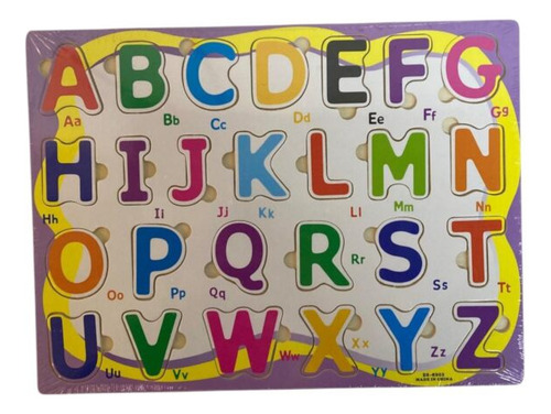 Imagen 2 de 3 de Juego De Encastre De Madera Bebe Puzzle 30×22.5cm