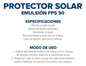 Miniatura 5 de 6 de Protector Solar Dermaglós Emulsión FPS50 x 250ml