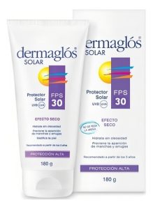 Miniatura 3 de 4 de Protector Solar Dermaglós en crema FPS 30 Efecto Seco