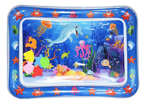 Imagen 1 de 1 de Alfombra De Agua Sensorial Didáctica Antigolpes Bebesit