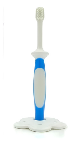 Imagen 3 de 3 de Baby Innovation Cepillo Dental Bebe Segunda Dentición 1u - Color Celeste