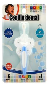 Miniatura 2 de 3 de Baby Innovation Cepillo Dental Bebe Segunda Dentición 1u - Color Celeste