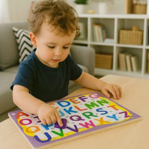 Miniatura 1 de 3 de Juego De Encastre De Madera Bebe Puzzle 30×22.5cm