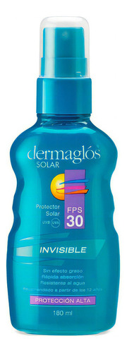 Imagen 6 de 6 de Protector Solar Spray Dermaglós FPS 30 x 180mL