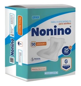 Miniatura 1 de 2 de Pañales para Adultos Nonino Recto G x 50 unidades