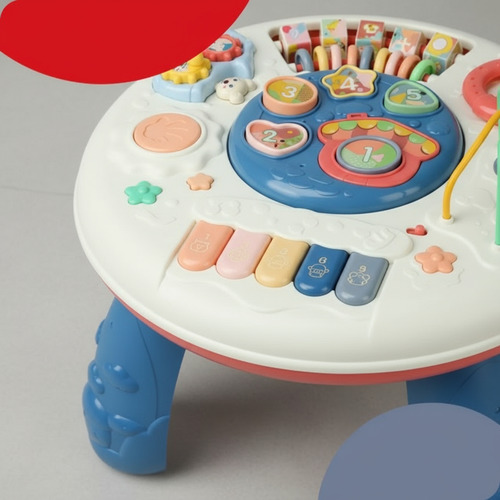 Imagen 7 de 7 de Mesa De Actividades Didactica Con Luz Y Sonido Bebesit 2006