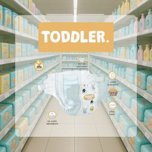 Miniatura 2 de 4 de Pañales Toddler Deluxe G x 38 unidades