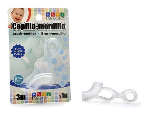 Imagen 2 de 2 de Cepillo Mordillo Para La Primera Dentición Del Bebé