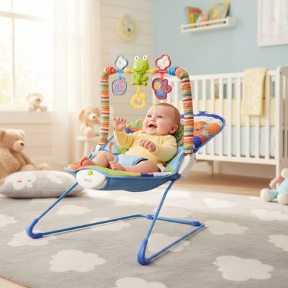 Imagen 1 de 1 de Mecedora Bebe Vibracion Musica Bebesit 8203
