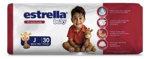 Miniatura 1 de 1 de Pañales Estrella Baby Premium J x 30 unidades