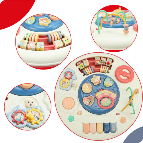 Imagen 5 de 7 de Mesa De Actividades Didactica Con Luz Y Sonido Bebesit 2006