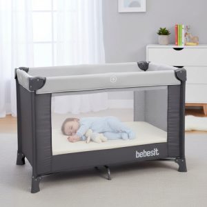 Miniatura 6 de 6 de Practicuna Corralito Plegable Doble Altura Mosquitero Bebesit