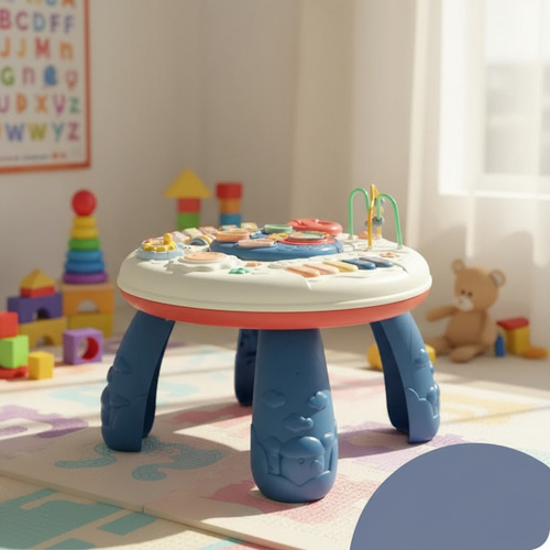 Imagen 6 de 7 de Mesa De Actividades Didactica Con Luz Y Sonido Bebesit 2006