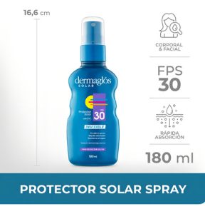 Miniatura 2 de 6 de Protector Solar Spray Dermaglós FPS 30 x 180mL
