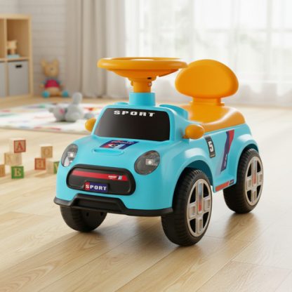 Imagen 1 de 1 de Pata Pata Autito Con Luz y Sonido Bebesit ROD-400