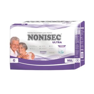 Miniatura 1 de 3 de Pañales Nonisec Ultra Anatómico G x 16 unidades