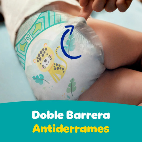 Imagen 5 de 6 de Pañales Pampers Confort Sec Babydry Xxxg 44 Unidades