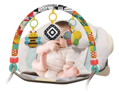 Imagen 1 de 4 de Movil Cunero Musical Giratorio Juguete Estimulante Bebe