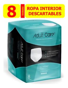 Miniatura 1 de 4 de Ropa Interior Adult Care M (Mediano) x 8 unidades