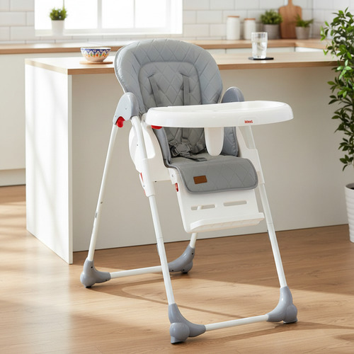 Imagen 1 de 5 de Silla de comer Bebesit 6600 con 3 Posiciones y bandeja desmontable