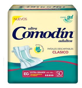 Miniatura 1 de 4 de Pañales Comodín Clásico EG x 50 unidades