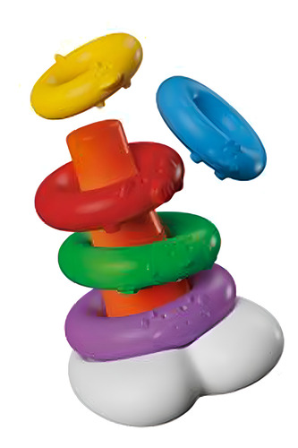 Imagen 6 de 12 de Bimbi Granja Apilable Con 5 Animalitos 01-0115