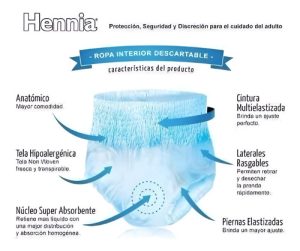 Miniatura 2 de 2 de Ropa Interior Hennia Premium Slip EG x 8 unidades