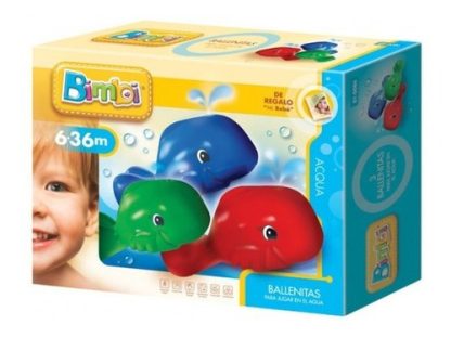 Imagen 1 de 2 de Ballenitas Para Bañera Bimbi