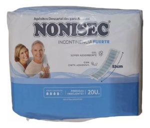 Miniatura 2 de 2 de Apósitos Nonisec Incontinencia Fuerte x 20 unidades