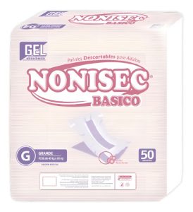 Miniatura 1 de 1 de Pañales Adultos Nonisec Basico G x 50 unidades