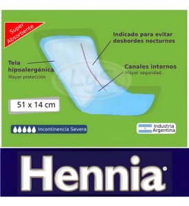Miniatura 3 de 3 de Hennia Refuerza Pañal Plus EG x 20 unidades