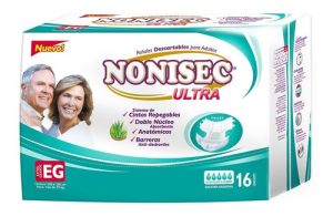 Miniatura 2 de 2 de Pañales Nonisec Ultra EG x 16 unidades