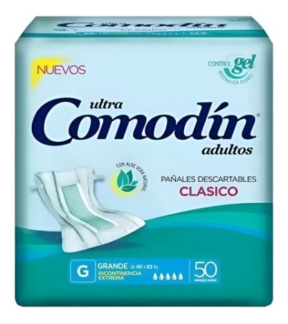 Imagen 1 de 3 de Pañales Comodín Clásico G x 50 unidades