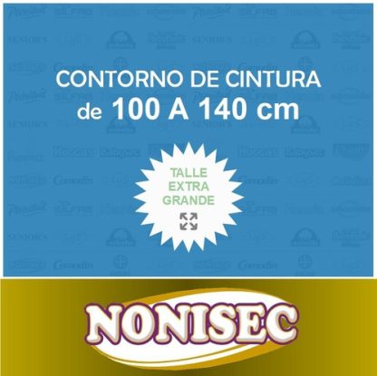 Imagen 3 de 3 de Pañales Adulto Nonisec Extra Protección Anatómico EG x 16 unidades