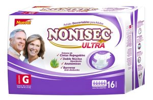 Miniatura 2 de 3 de Pañales Nonisec Ultra Anatómico G x 16 unidades