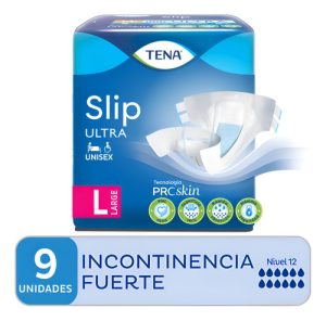 Miniatura 1 de 1 de Pañales para Adultos Tena Slip Incotinencia Fuerte x 9 unidades