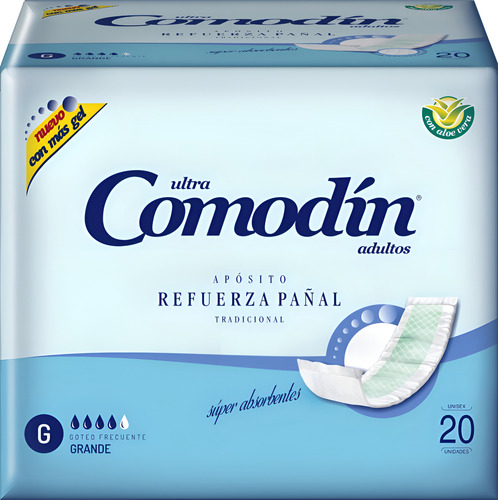 Imagen 1 de 1 de Refuerza Pañal Comodín G x 20 unidades