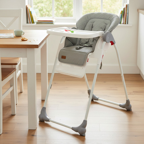Imagen 3 de 5 de Silla de comer Bebesit 6600 con 3 Posiciones y bandeja desmontable