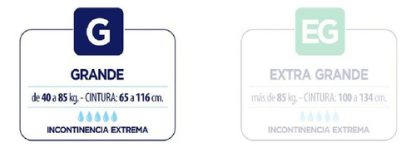 Imagen 6 de 6 de Pañales Comodín Básicos Rectos G x 50 unidades