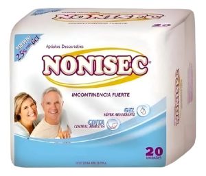 Miniatura 1 de 2 de Apósitos Nonisec Incontinencia Fuerte x 20 unidades