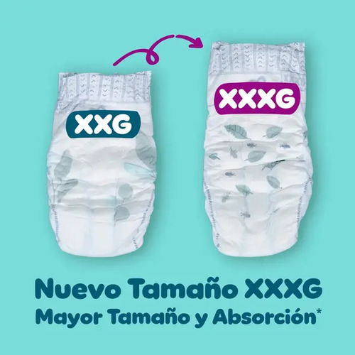 Imagen 5 de 7 de Pañales Pampers Premium Care Xxxg 52 Unidades