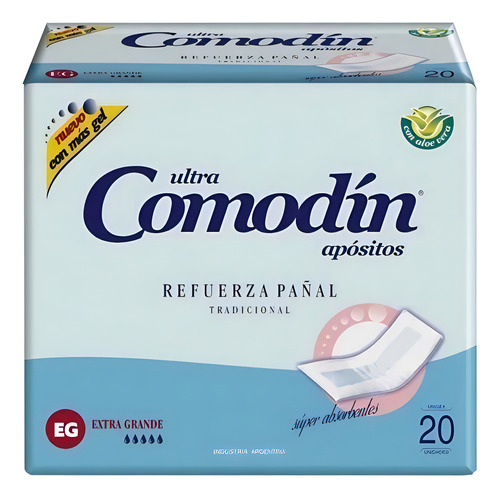 Imagen 2 de 2 de Refuerza Pañal Comodín EG x 20 unidades
