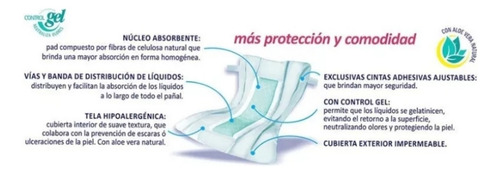Imagen 3 de 4 de Pañales Comodín Clásico EG x 50 unidades