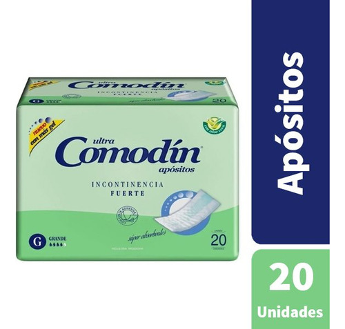 Imagen 2 de 2 de Apósitos Comodín Incontinencia Extrema XG x 20 unidades