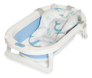 Miniatura 1 de 1 de Bañera Bebe Plegable Love B323 + Soporte Mullido Reductor