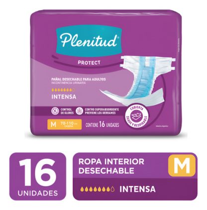 Imagen 1 de 1 de Pañal para Adultos Plenitud Protect x 16 unidades