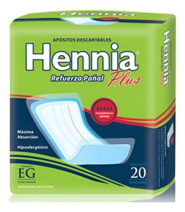 Miniatura 1 de 3 de Hennia Refuerza Pañal Plus EG x 20 unidades